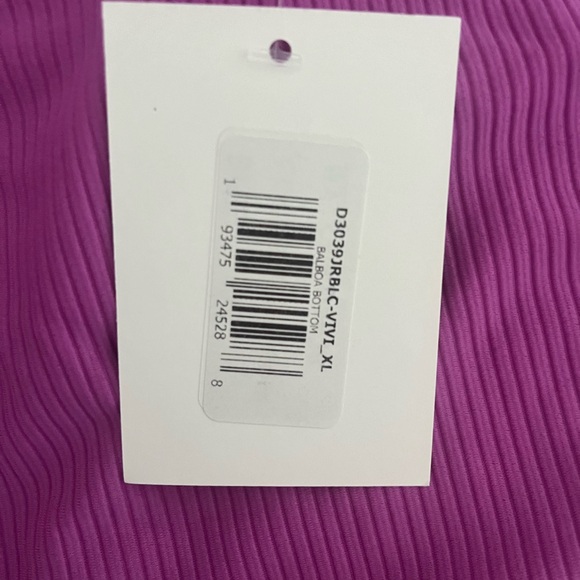 Dippin Daisy’s Purple Bikini High Waisted XL NWT - Picture 3 of 5